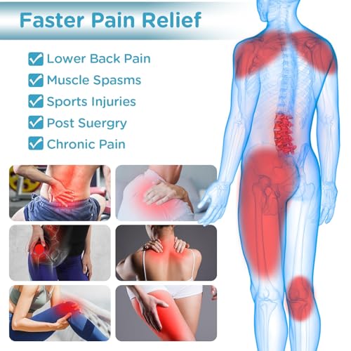 Comfytemp Large Ice Pack for Injuries Reusable Gel Ice Pack for Lower Back Pain Relief, Sciatica, Hot Cold Wrap Compress Recovery Item for Surgery, Swelling, Lumbar, Shoulder, Knee, Hip, for Men Women - color: Blue-large Body Ice Pack-1 Gel Pack