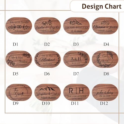 wood ring box (F-custom) - color: F-custom