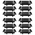 12 Pack Different Coarse Replacement Roller Heads for Electric Callus Remover for Feet Pedicure Tools Foot File Pedicure Kit Refill Rollers for Cracked Heels and Dead Skin - style: 12pcs Different Coarse