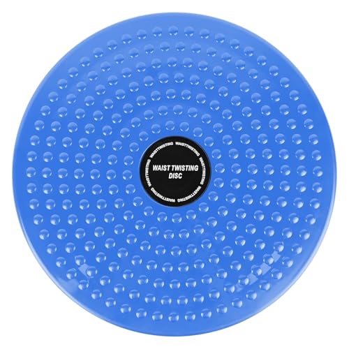H H&J HUAJIAN Waist Whisper Disc,Body Twister Waist Twister Body Shaping Rotating Board for Women's Twisting Sports Equipment Aerobic Exercise Foot Massage - color: Blue