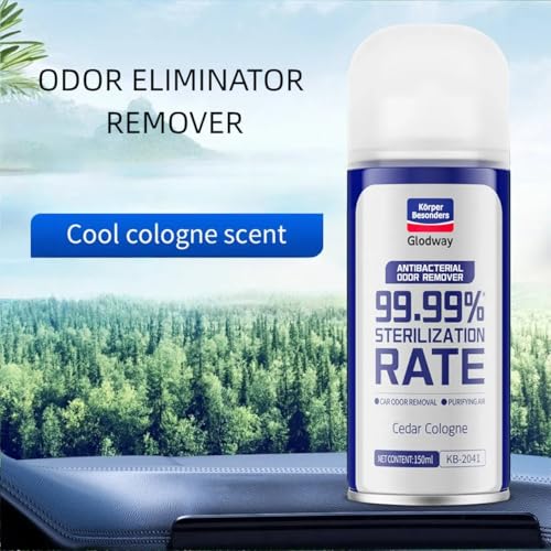 Glodway Air Refresher,Odor Eliminator Remover Spray,Odor Remover,Cologne Long-Lasting Scent For Home,Couch,Mattress,Furniture, bathroom,Fabrics & Trash,6 Ounce,2 pack - color: White