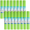 Funtery 3 mm Thin Yoga Mats Bulk, 68 x 24 Inches Lightweight PVC Exercise Mats Non Slip Workout Fitness Pads for Yoga Pilates Stretching Classes Gym Home Studio - color: Green