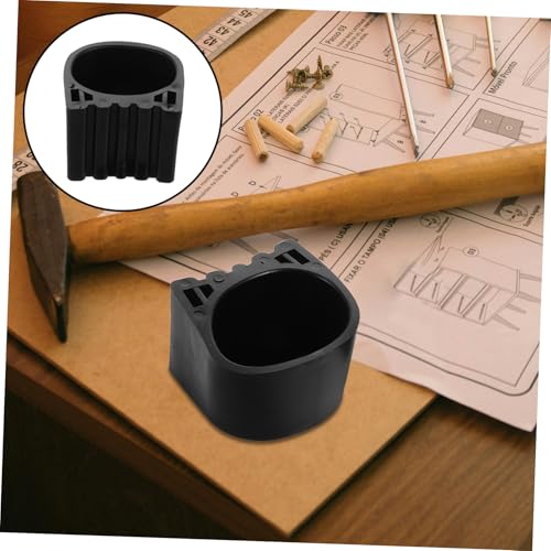BESTonZON 2pcs Plastic Tube End Cap Gym Equipment Foot Covers Desk Leg Caps Commercial Gym Pads