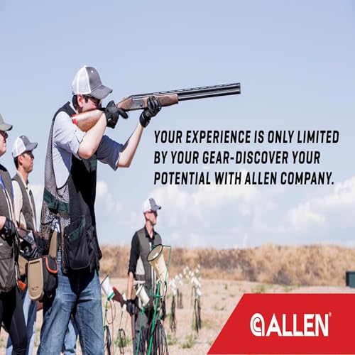 Allen Company Recoil Eraser II Slip‑On Pad – Universal Rifle & Shotgun Recoil Reduction Sleeve – Cushioned Silicone for Enhanced Comfort & - size: Large