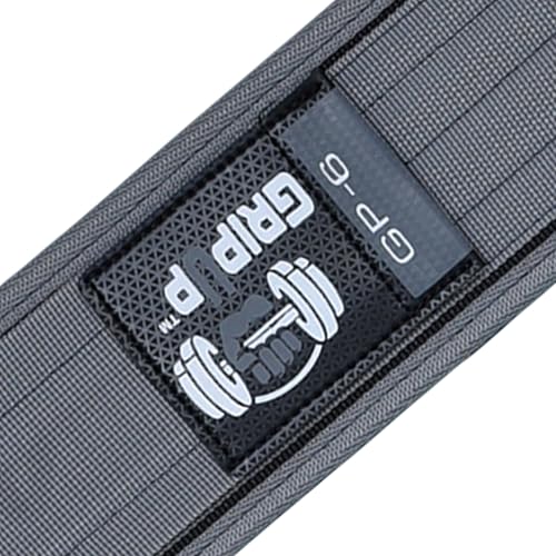 Self-Locking Weight lifting Belt AUTO LOCK 4 Inch Gym Belt Adjustable Buckle For Fitness Powerlifting Bodybuilding Weightlifting Deadlift Olympic Cross Training Back Support Men & Women - color: Gray, size: X-Large