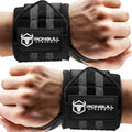 Wrist Wraps for Weightlifting (USPA & IPL Approved) - 18” Premium Quality Wrist Straps for Weightlifting - Weight Lifting Wrist Wraps with Thumb Loop - Best Gym Wrist Wraps for Lifting Weights, Curls & Dips - Lifting Wrist Wraps for Bench, Powerlifting &