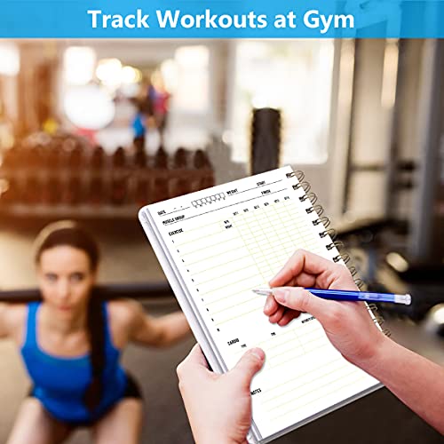 Ceiba Tree Food and Fitness Meal Workout Journal Diary Wellness Log Notebook Planner Weight Loss Diet Exercise Training Health Tracker 6.1x 8.5 inch Hard Cover