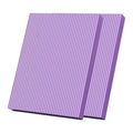 2 Packs Exercise Balance Pads, Non-Slip Foam Balance Pad High-Density Knee Pad for Physical Therapy, Yoga, Fitness, Stability Training - color: Purple, size: 21.6x 17.7x 1.57 inch