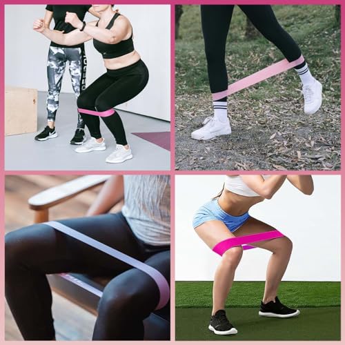 FTTYONE 5-Level Resistance Bands for Men and Women | Exercise Bands at Home and Gym, Long Exercise Workout Full-Body Training, Fitness, Physical Therapy, Leg Strength Training
