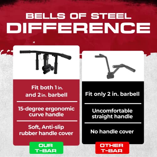 Yes4All Exercise Machine Adjustable T Bar Row Attachment, D Row Handle/Landmine Handle Attachment with Textured Rubber Handles - color: I. Black - T Bar 4 Handles Adjustable