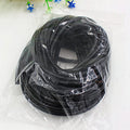 10 Meter 32FT Latex Slingshot Rubber Tube Band Hunting Catapult Elastic Bungee Tubing - color: Black