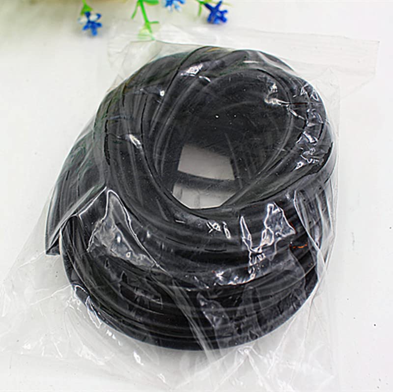 10 Meter 32FT Latex Slingshot Rubber Tube Band Hunting Catapult Elastic Bungee Tubing - color: Black