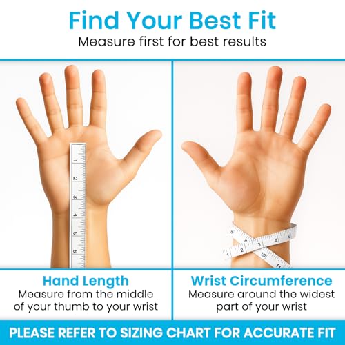 Arctic Flex Wrist & Thumb Ice Pack Wrap - Extra Strength Hot & Cold Therapy | Reusable Hand Freeze Sleeve - for Arthritis, Carpal Tunnel, Surgery, & Pain Relief (Fits Left & Right) - color: Black, size: Medium