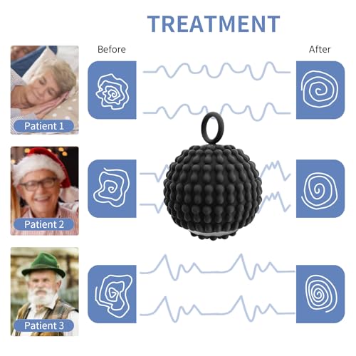 Physical Vibration Therapy Ball, Presents Gifts for Women | Rechargeable Vibrating Massage Ball 4-Speed Mode, Hand Therapy Balls, Relief Hand Tremors (Parkinson), Stress Relief