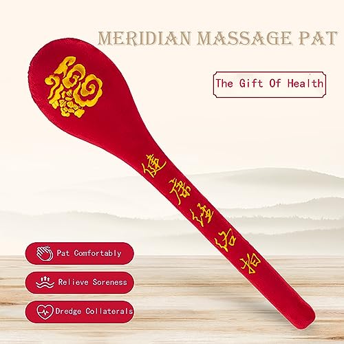 2Pcs Back Massage Stick, Body Massage Hammer Stick, Manual Beat Meridian Hammer, Handheld Massage Equipment