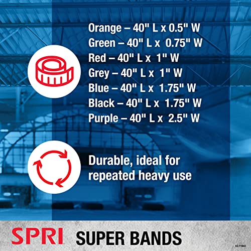 SPRI® Superband - size: 40 inches x 0.75"