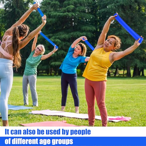 Deekin 20 Pcs Resistance Bands Resistance Loop Exercise Bands Exercise Equipment Elastic Drap Ring for Women and Men Home Fitness, Gym, Yoga - color: Blue, size: 25-30 lbs
