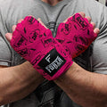 Forza Sports 180" Mexican Style Boxing and MMA Handwraps - color: Comic Book Hot Pink