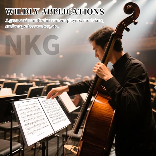 Music Folder Sheet Music Folders Binder Music Choral Storage Holder Band Folder (Staff Notation, 1p) - size: 1 Pack