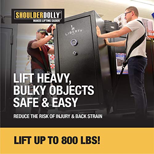Shoulder Dolly Moving Straps - Lifting Strap for 2 Movers - Move, Lift, Carry, And Secure Furniture, Appliances, Heavy, Bulky Objects Safely, Efficiently, More Easily Like The Pros - LD1000 - size: 1 Pack