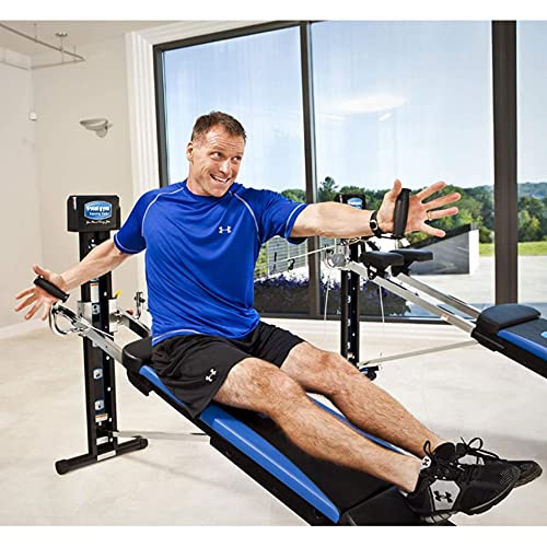 Total Gym - color: Black, Blue, Chrome, size: XLS