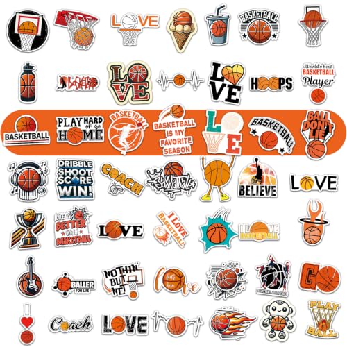 Basketball Party Favors, 2 Pack Water Bottles, 200 Stickers | 12 Basketball-Pattern Bottles, 200 Themed Stickers, BPA-Free 20 oz Design, Leak-Proof Lids, Ideal for Teams and Parties - style: 2# 2 Pack-Basketball