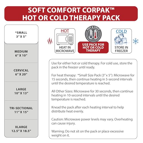 Reusable Hot & Cold Therapy Pack for Knee, Back & Shoulder Pain, XLarge | Flexible reusable therapy pack delivers soothing hot or cold therapy to help relieve pain, swelling, and muscle soreness. - size: XLarge- 12.5 x 18.5 Inch