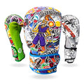 Sticker Bomb Adult Boxing Gloves - color: Roar Rage, size: 10 OZ