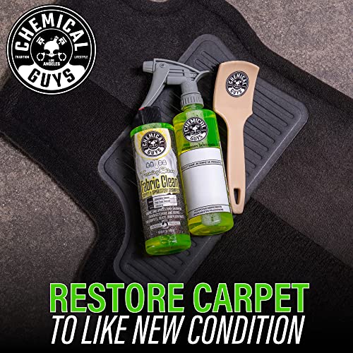 Chemical Guys CWS203 Foaming Citrus Fabric Clean Carpet & Upholstery Cleaner (Car Carpets, Seats & Floor Mats), Safe for Cars, Home, Office, & More, 128 fl oz (1 Gallon), Citrus Scent - size: 128 Fl Oz (Pack of 1)