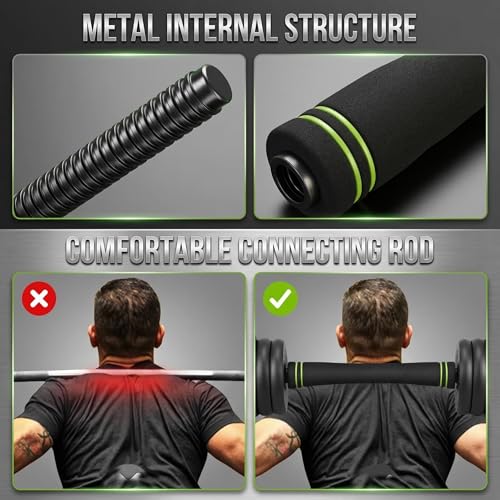 Adjustable Weight Set 66/88 Lbs, 4-in-1 Dumbbell Set and Barbell Weight Set for Home Gym, Converts to Kettlebell & Push-Up Stand, Free Weights Dumbbells Set for Men & Women Full Body Workout - size: 66 LB-Round