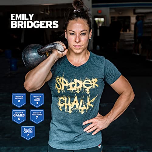 SPIDER CHALK 8oz Extreme Grip No Mess Weightlifting Liquid Chalk Made in the USA - Lab-Grade for Powerlifting and Gym