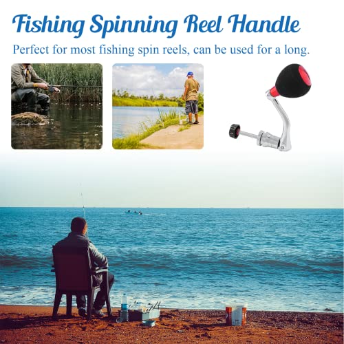 Fishing Spinning Reel Handle - color: Red, size: Large