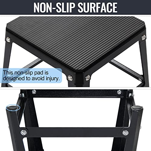 Plyometric Jump Box Set - size: 12/18/24 Inch