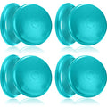Jerify 4 Pcs Wiggle Seat Flexible Inflated Wobble Cushion Stability Balance Pad Balance Disc Sensory Seat for Men Women Fitness Physical Exercise Improving Posture Home Office - color: Lake Blue