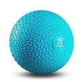 Yes4All Upgraded Fitness Slam Medicine Ball Triangle 25lbs for exercise, strength, power workout, Workout ball, Weighted ball, Exercise ball, Trendy Teal - color: Trendy teal, style: E. 25lbs