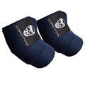 Gymreapers Weightlifting Elbow Wraps (1 Pair) - Flexible 40'' Elbow Compression Strap & Joint Support Brace - for Bench Press, Powerlifting, and Pressing - color: Navy