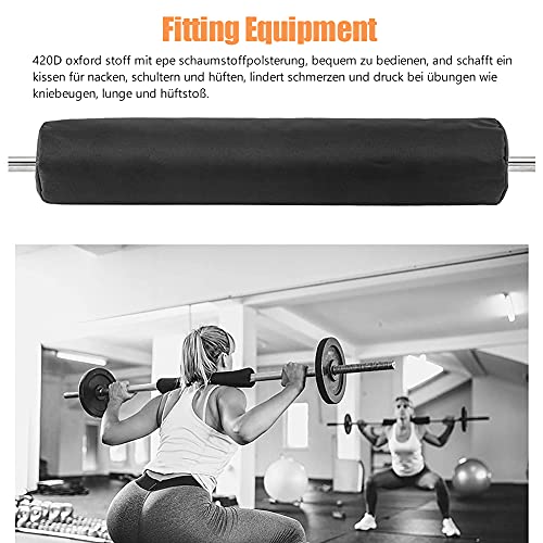 Weightlifting Pad, Portable and Lightweight, Cushioned Foam for Weighted, for Squats Lunges Hip Thrusts