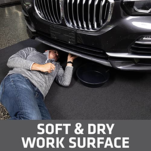 Drymate XL Oil Spill Mat (36" x 59"), Premium Absorbent Oil Pad, Reusable, Washable, Durable, Waterproof Backing Contains Liquids, Protects Garage Floor Surface (USA Made) - size: 36" x 59" (1-Pack)