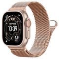 Milanese Loop Compatible with Apple Watch Band 40mm 41mm 42mm 38mm Men Women, Magnetic Buckle Strap Stainless Steel Mesh Metal Bands for iWatch Series 11 10 9 8 7 6 5 4 3 SE3/2/1 - color: 04-Rose Gold, size: 38/40/41/42mm(s10/11)