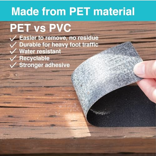 Lifegrip Anti Slip Traction Tape, 2 Inch x 38 Foot - Best Grip, Friction, Abrasive Adhesive for Stairs, Tread Step, Indoor, Outdoor (2" X 38') - color: Black, size: 2" X 38'