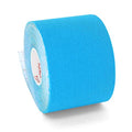 PRIOR FITNESS Aerial Hoop Tape, 5m/16.4ft x 5cm Anti Slip Lyra Hoop Grip Tape, Sweat Absorbent Stretch Textile Pole Dance Tape, No Residue Self Adhesive Hand Protective Tape for Aerial Hoop Ring - color: Blue
