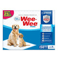 Four Paws Wee-Wee Superior Performance Unscented Pee Pads for Dogs & Puppies, Quilted Leak-Proof Dog Housebreaking Potty Training Floor Protection, 22" x 23", 150 Count - size: 150 Count