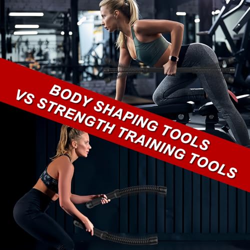 Ropeless Battle Ropes for Home Gym with Non-Slip Gloves, 2Pcs Portable Cordless Home Gym Equipment，Weighted Ropeless Battle Ropes for HIIT Workouts, Cardio, Muscle Training (Black) - color: Black