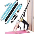 Back bend Assist Trainer - Improve Back and Waist Flexibility, Door Flexibility Stretching Strap, Home equipment for Ballet, Dance, Yoga, Gymnastics, Cheerleading, Splits - color: lake blue
