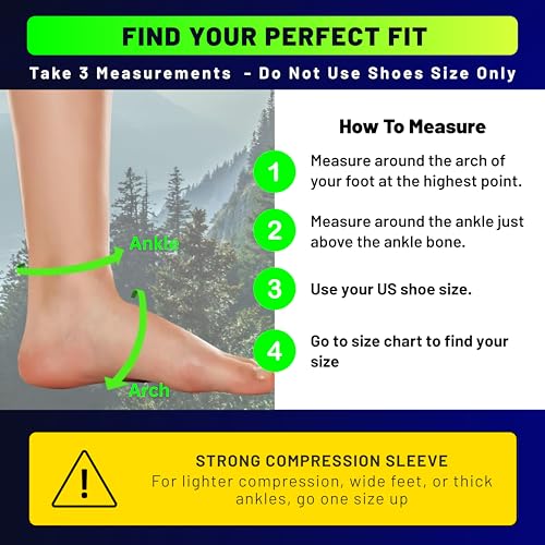 TechWare Pro Ankle Brace Compression Sleeve - Plantar Fasciitis Sock. Relieves Achilles Tendonitis. Foot Arch Support Reduces Joint Pain, Swelling & Heel Spur Pain. Injury Recovery Braces for Sports - color: Beige, size: XXL (see size chart)