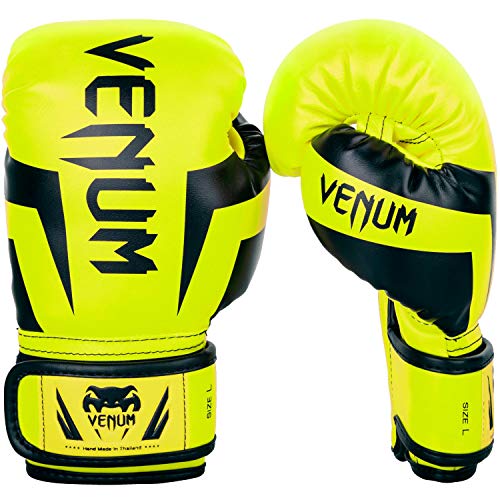 Venum Venum Elite Boxing Gloves Kids - color: Neo Yellow, size: Small