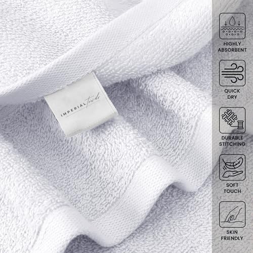 50 PK Saloon Towel White - color: White, size: Hand Towel Pack of 50 (16 x 26 inches)