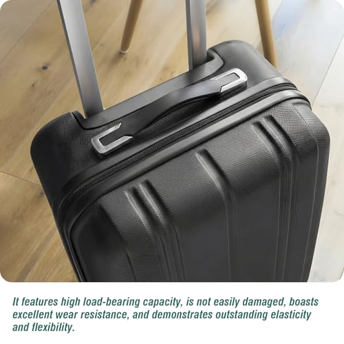 Luggage Replacement Handle, Suitcase Spare Grip, Travel Bag Repair Part | Ergonomic grip design, sturdy construction, comfortable hand feel, suitable for luggage repair and travel bag replacement - style: RB-004 Silver-White