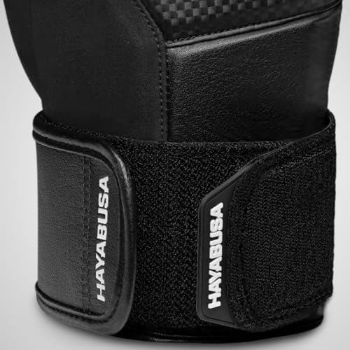Hayabusa T3 Boxing Gloves - Sparring | Sparring Gloves, Muay Thai Gloves, Kickboxing Gloves, Heavy Bag Gloves, Boxing Gloves for Men and Women, Boxing Gloves - color: Black, size: 16oz