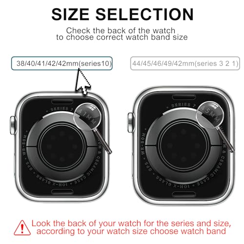 Stainless Steel Milanese Loop Compatible with Apple Watch Bands 38mm 40mm 41mm 42mm men and women, Magnetic Clasp Replacement for iWatch Ultra Series 11 10 9 8 7 SE 6 5 4 3 2 1 - color: Silver, size: 38/40/41/42mm(Series 11/10)